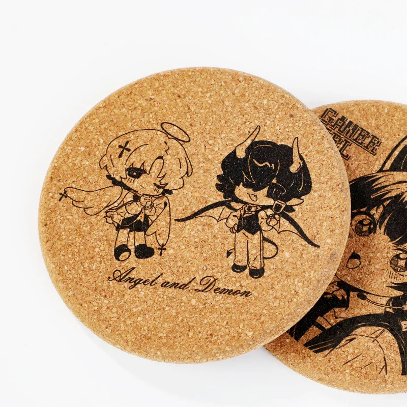 Custom Eco-Friendly Round Cork Coaster - Image 2