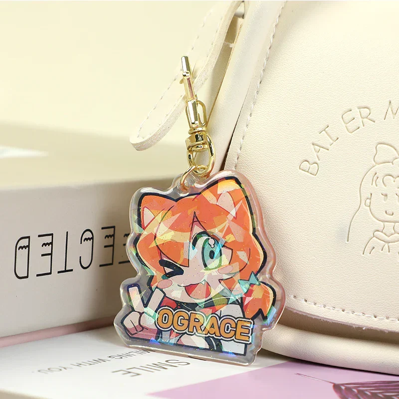 Custom Epoxy Holographic Keychain - Image 6