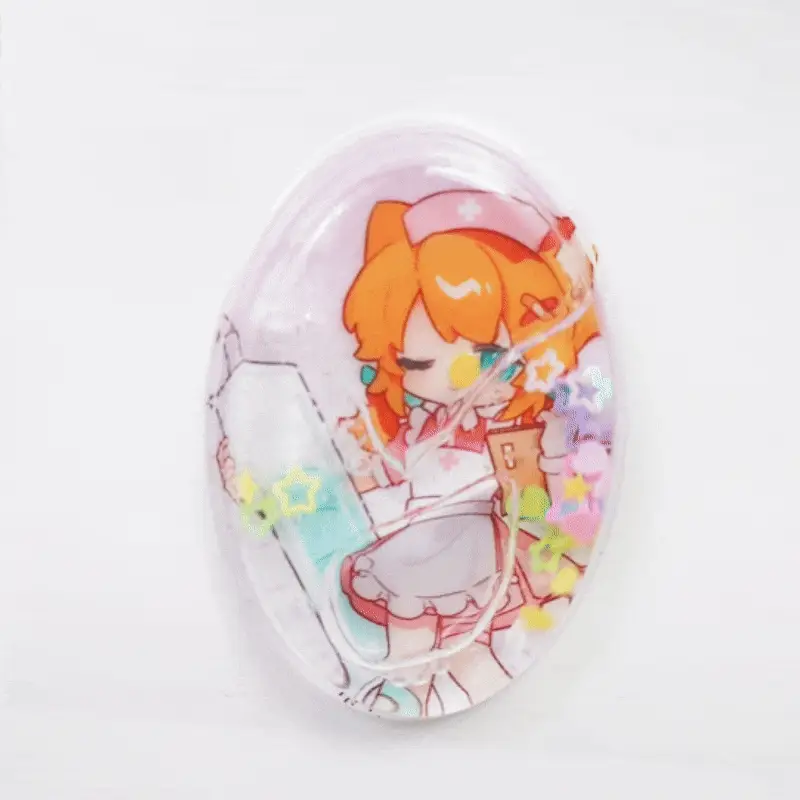 Custom Water-Filled Shaker Sticker - Image 2
